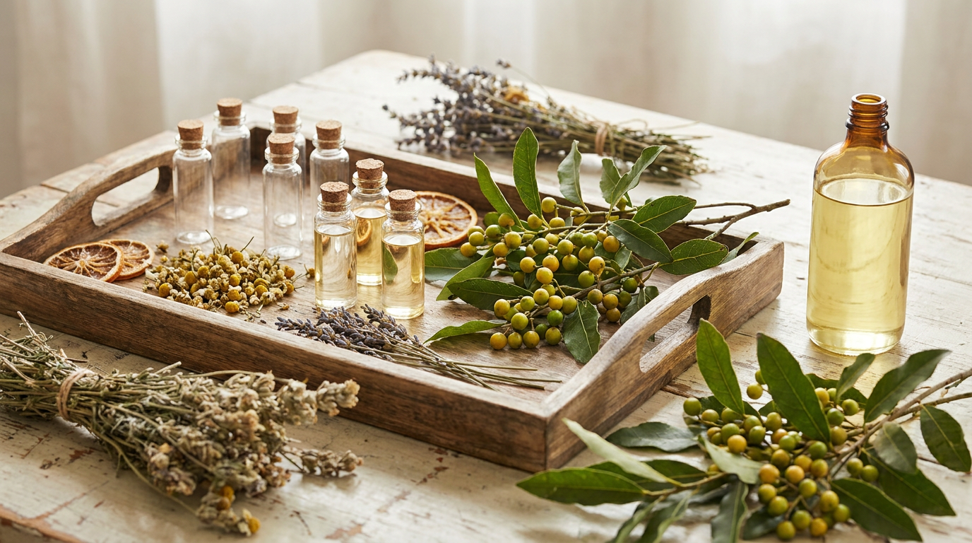 How to Use Litsea Cubeba as a Top Note in a Perfume Pyramid